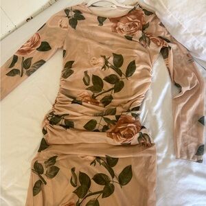 Floral Long Sleeve Dress